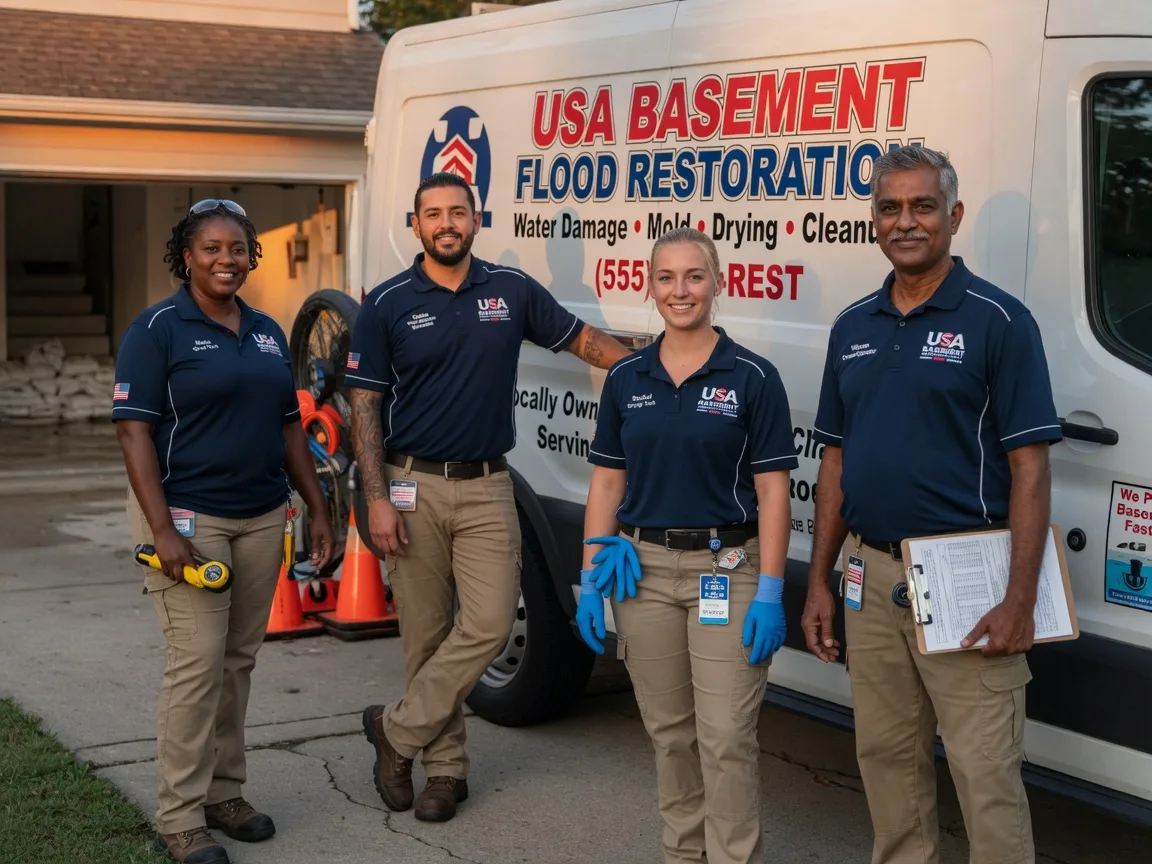 Basement Flood Cleanup company in Rices Landing, PA