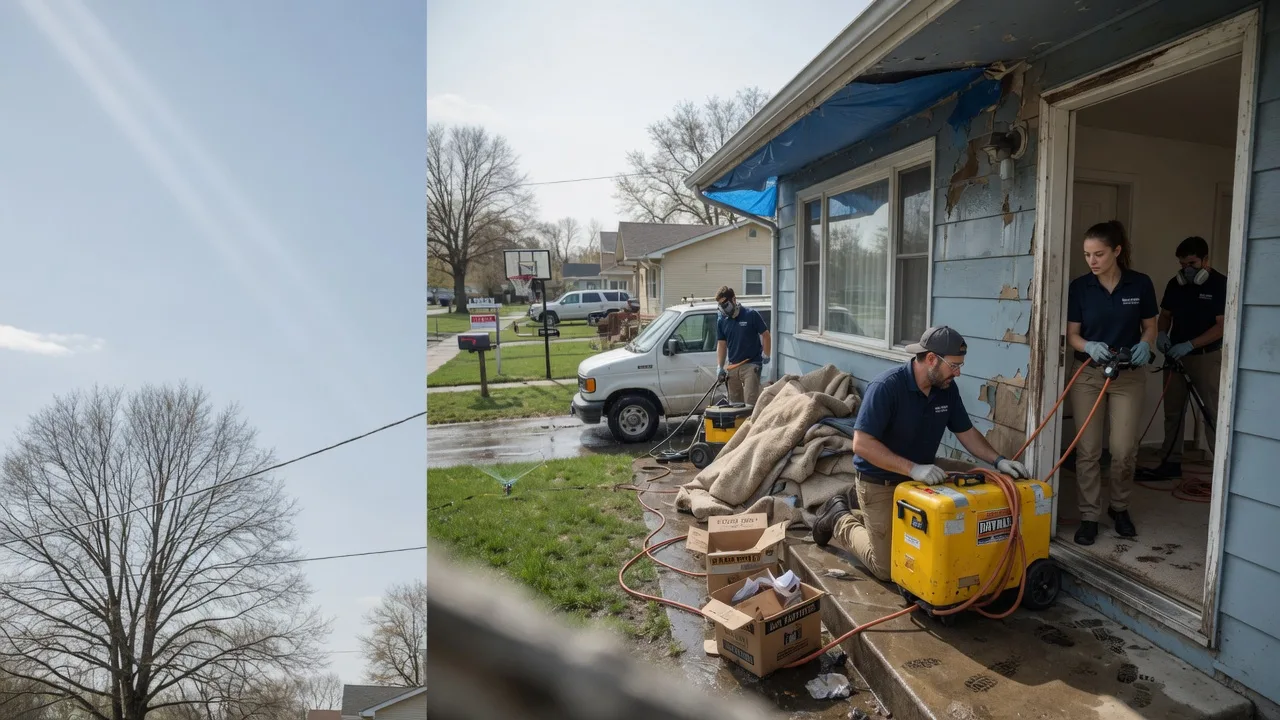 Basement Flood Cleanup in Rices Landing, PA near me